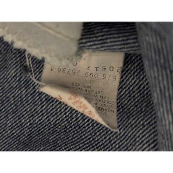 Levi’s Orange Tab Vintage Jeans Men’s 46×29 Classic Blue Denim USA Made - Picture 9 of 15